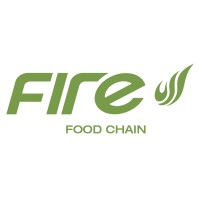 Fire Food Chain Logo