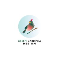 Green Cardinal Design Logo