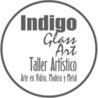 Indigo Glass Art Taller Logo