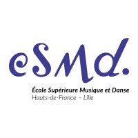 École Supérieure Musique et Danse Hauts-de-France Lille (ESMD) Logo
