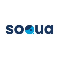 SoQua, Here and Now Logo