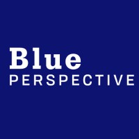 Blue Perspective Logo