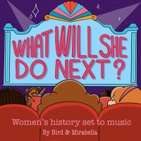 What Will She Do Next? Logo