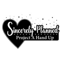 Sincerely Planned #ProjectAHandUp Logo