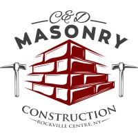 C&D Masonry and Construction Logo