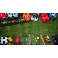 Spanglish Sports World Logo