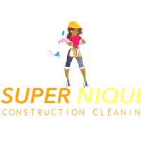 Super Nique Construction Cleaning Logo