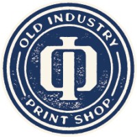 Old Industry Print Shop Logo