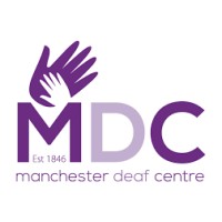 Manchester Deaf Centre Logo