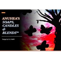 Anuheas Soaps Candles and Blends Logo