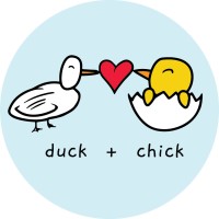 Duck and Chick Logo