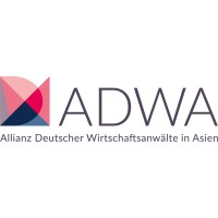 ADWA – Allianz Deutscher Wirtschaftsanwälte in Asien Logo