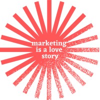 Marketing is a Love Story Logo