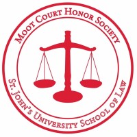 St. Johns University School of Law Moot Court Honor Society Logo