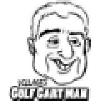 Villages Golf Cart Man Logo