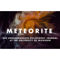 Meteorite Undergraduate Philosophy Journal Logo