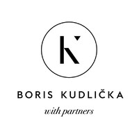 Boris Kudlička with Partners Logo
