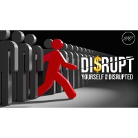 Disrupt Yourself Or Be Disrupted Podcast Logo