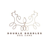 Double Doodles Dog Care Logo