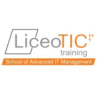 LiceoTIC Training. School of advanced IT management Logo