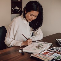 Proud Auntie Illustrations Logo