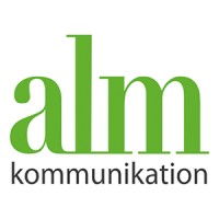 Alm kommunikation Logo
