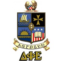 Delta Phi Epsilon Professional Foreign Service Sorority, Alpha Chapter Logo