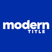 Modern Title Logo