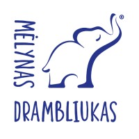 Mėlynas drambliukas Logo