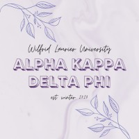 WLU alpha Kappa Delta Phi Logo