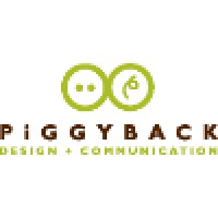 PiggyBack Design + Communication Logo