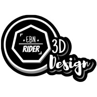 Ebn RIDER - 3D Design Logo