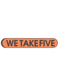 WE TAKE FIVE Logo