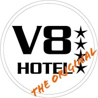 V8 HOTEL Motorworld Region Stuttgart Logo