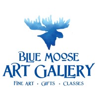 Blue Moose Art Gallery Logo