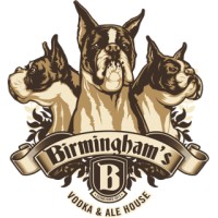 Birminghams Vodka and Ale House Logo