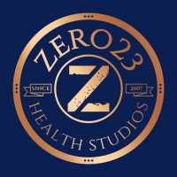 ZERO23 Health Studios Logo