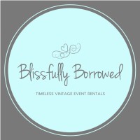 Blissfully Borrowed Vintage Event Rentals Logo