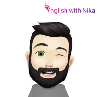 English with Nika • ინგლისური ნიკასთან ერთად Logo