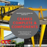 CRANES COMPLETE & COMPONENTS Logo