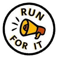 Run For It Logo