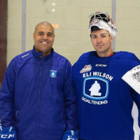 Eli Wilson Goaltending Logo
