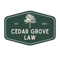 CEDAR GROVE LAW Logo