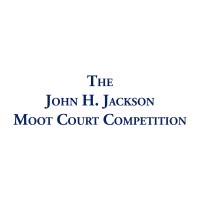 The John H. Jackson Moot Court Competition Logo