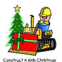 Construct A Kids Christmas Logo