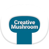 Creative Mushroom Web Design Logo