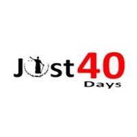Just 40 days Logo