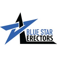 Blue Star Erectors Logo