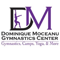 Dominique Moceanu Gymnastics Center Logo