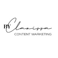 By Clarissa Content Marketing Logo